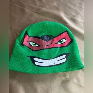 2014 Nickelodeon  Reversible Beanie Raphael & Leonardo Berkshire Adult